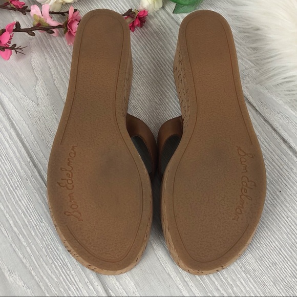 Sam Edelman Romy Cork Wedge Thong Sandals - Picture 6 of 6